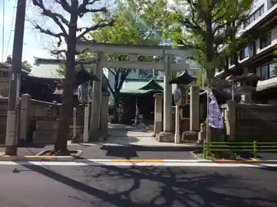 鐵砲洲稲荷神社の鳥居