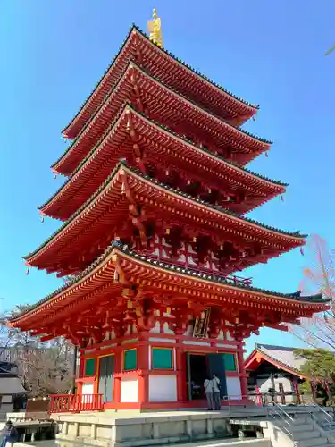 高幡不動尊　金剛寺の塔