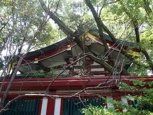 開口神社の本殿