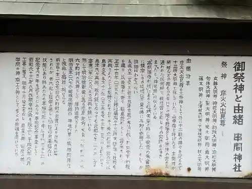 串間神社の歴史