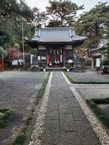 蓮神社の本殿・本堂