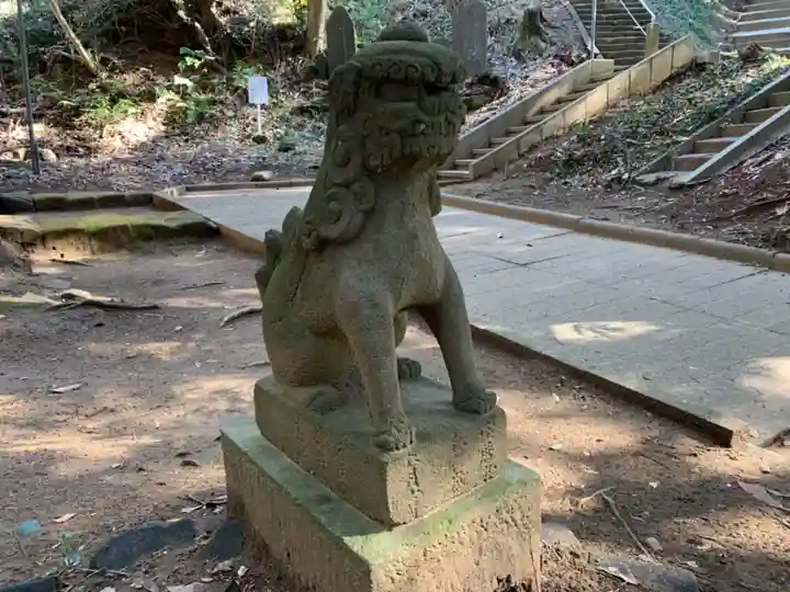 浅間神社の狛犬