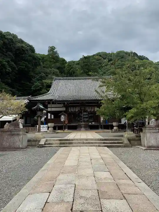 法輪寺の本殿・本堂