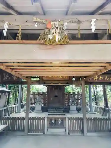 明星神社の本殿・本堂