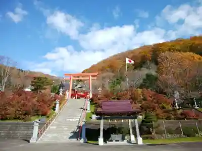 羅臼神社の鳥居