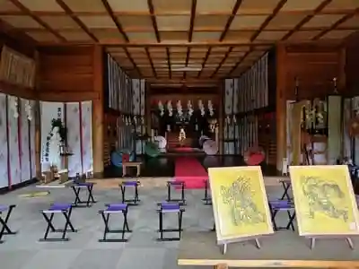 相馬妙見宮　大上川神社の本殿