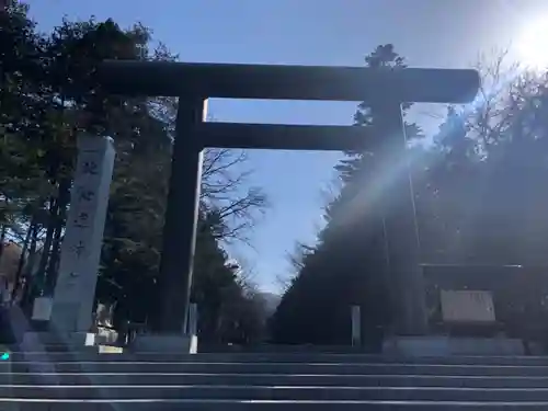 北海道神宮の鳥居