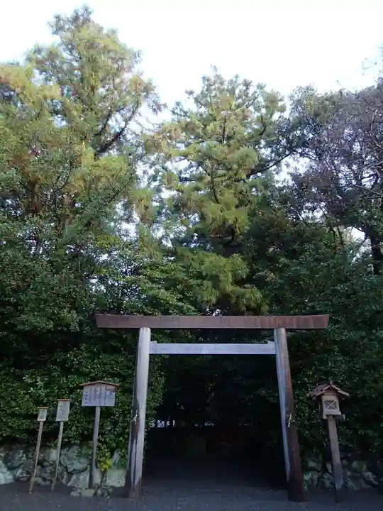 月夜見宮(豊受大神宮別宮)の鳥居