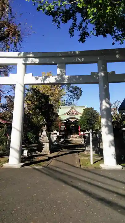 勝利八幡神社の鳥居