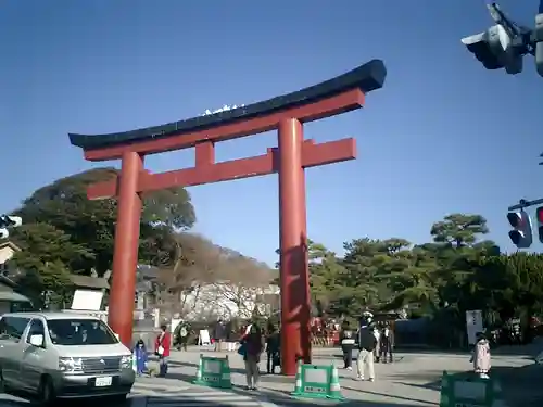 鶴岡八幡宮の鳥居