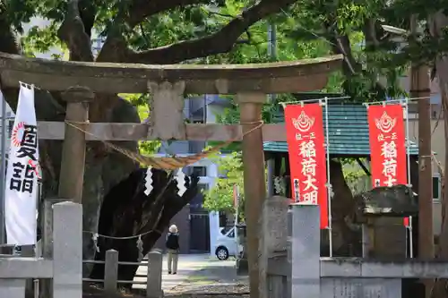 阿邪訶根神社の鳥居