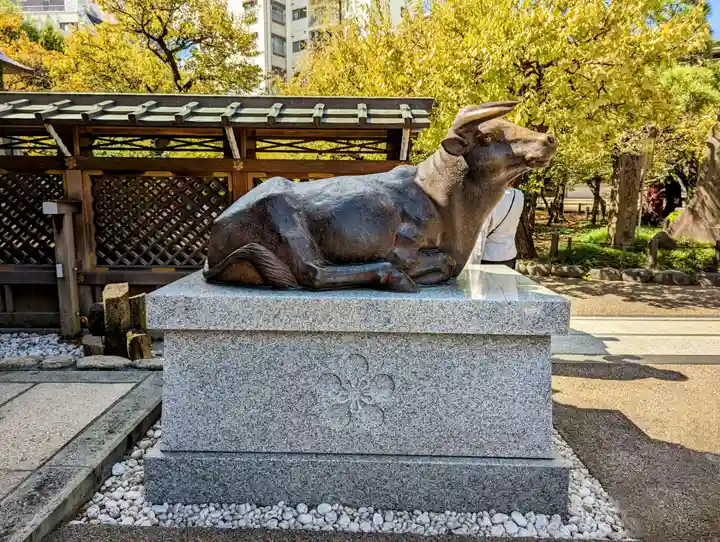 湯島天満宮の狛犬