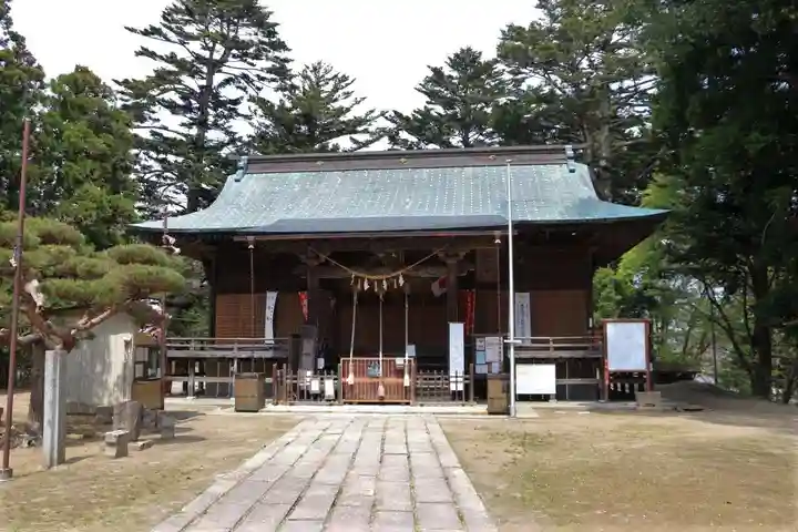 三春大神宮の本殿・本堂