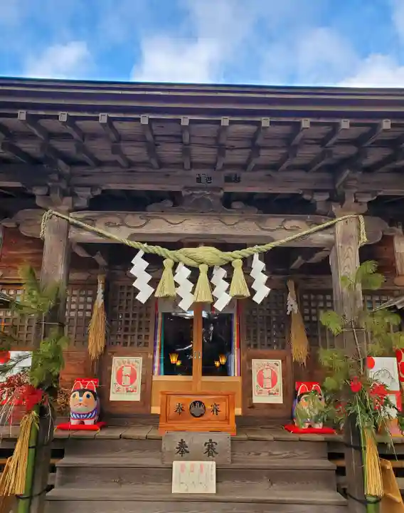 滑川神社 - 仕事と子どもの守り神(福島県)