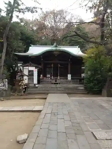 御田八幡神社の本殿・本堂
