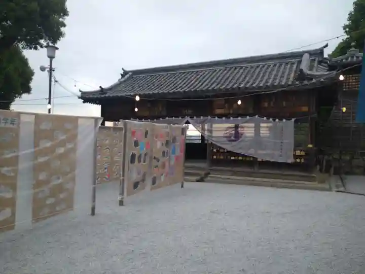 阿智神社の本殿・本堂