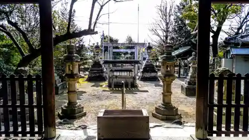 神明社（井出神明社）の鳥居