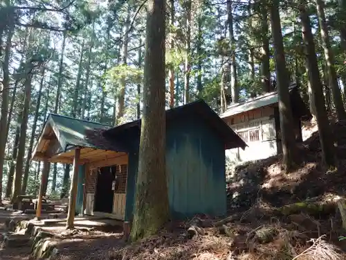 白光神社　奥宮の本殿・本堂
