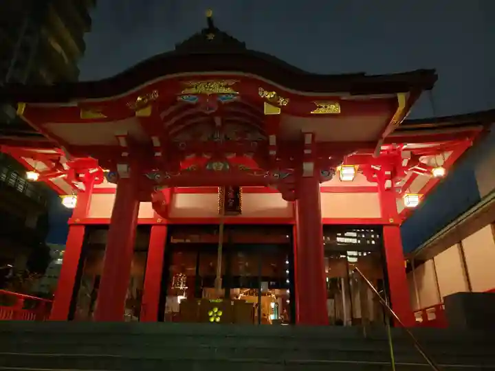 成子天神社の本殿・本堂