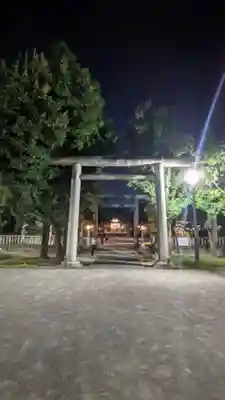 溝旗神社（肇國神社）の鳥居