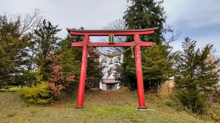 美馬牛神社の鳥居