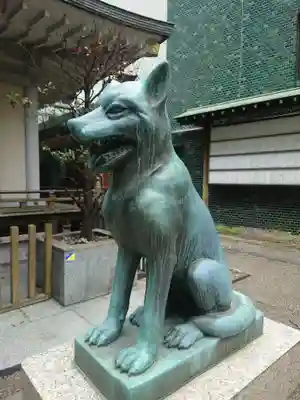 宮益御嶽神社の狛犬