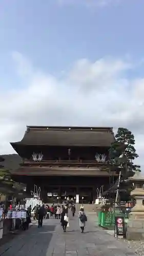 善光寺の山門・神門