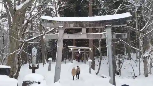 桜松神社の鳥居