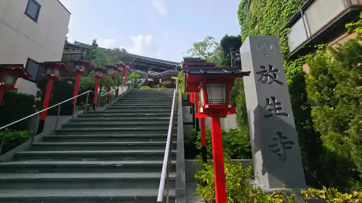 放生寺の{uncategorized: "未分類", other: "その他", undefined: "問題あり", building: "その他建物", grave: "お墓", sacred_gate: "鳥居", guardian: "狛犬", statue: "像", buddha: "仏像", history: "歴史", nature: "自然", garden: "庭園", animal: "動物", pagoda: "塔", temizu: "手水舎", mountain_gate: "山門・神門", sanctuary: "本殿・本堂", subordinate: "末社・摂社", art: "芸術", scenery: "景色", jizo: "地蔵", ema: "絵馬", goshuin: "御朱印", omikuji: "おみくじ", items: "授与品その他", amulet: "お守り", goshuincho: "御朱印帳", eats: "食事", festival: "お祭り", votive_dance: "神楽", shichigosan: "七五三参", wedding: "結婚式", experience: "体験その他", initially: "初詣", around: "周辺", anti_infection: "感染症対策"}