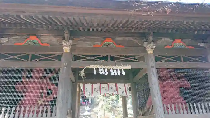 岩殿山安楽寺(吉見観音)の山門・神門