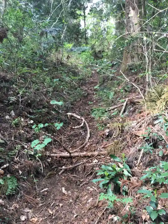 鷲子山上神社の自然