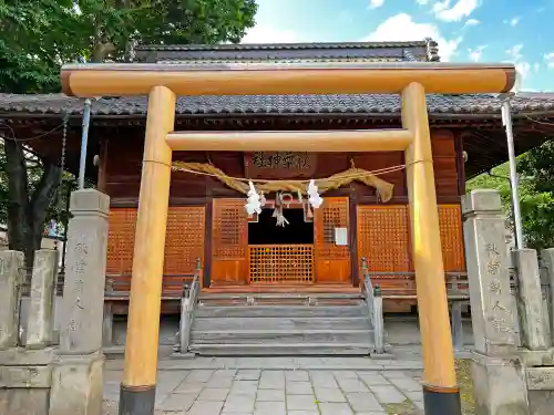 秋葉神社の本殿