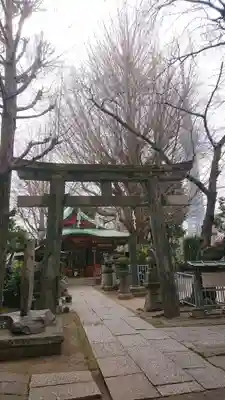 秋葉神社の鳥居