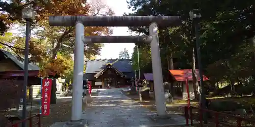 上富良野神社の鳥居