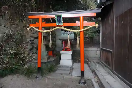 諏訪神社・諏訪山稲荷神社の鳥居