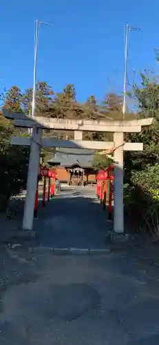 沼鉾神社の鳥居