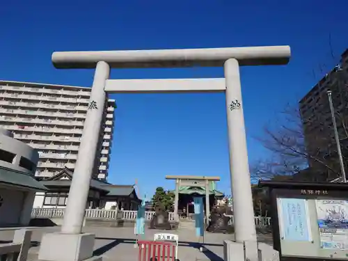 胡録神社の鳥居