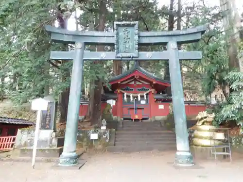 日光二荒山神社中宮祠の鳥居