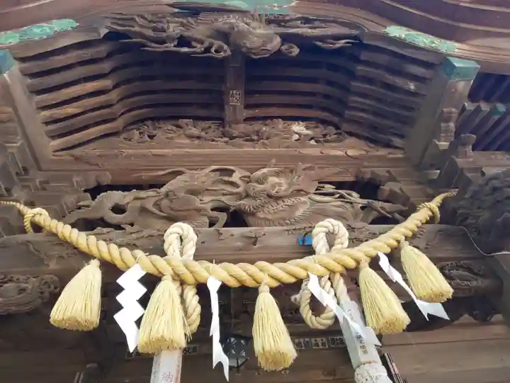 取手八坂神社の芸術