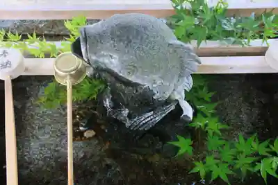 神炊館神社 ⁂奥州須賀川総鎮守⁂の手水舎