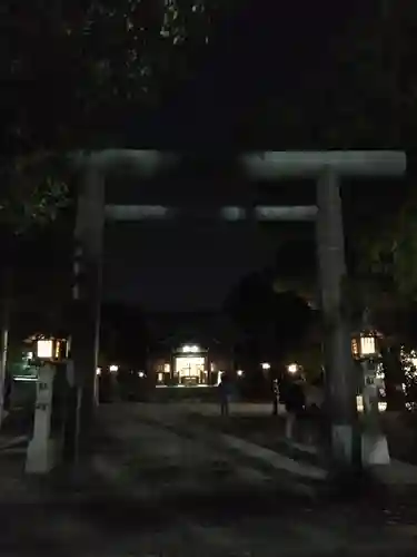 溝旗神社（肇國神社）の鳥居