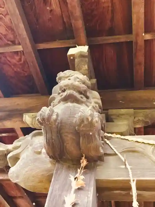 青麻神社の芸術