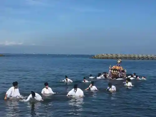 松原八幡神社のお祭り
