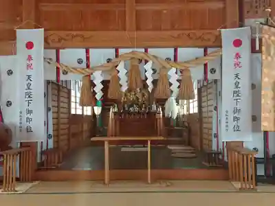 佐藤八幡社の本殿・本堂