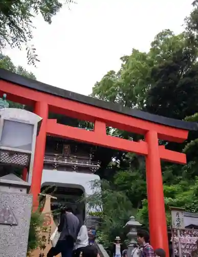 江島神社の鳥居