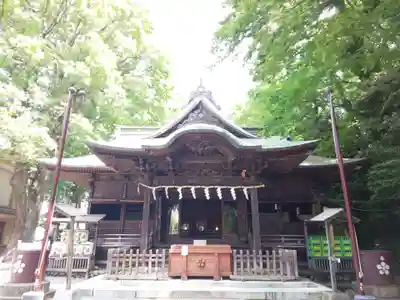 谷保天満宮の本殿・本堂