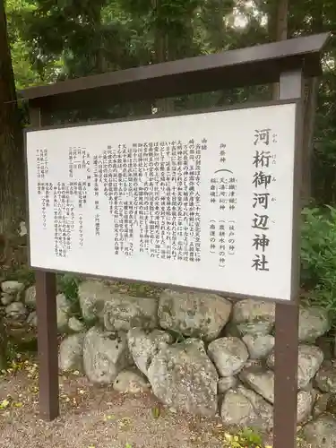 河桁御河辺神社の歴史