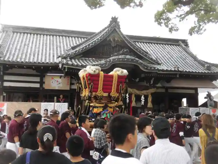 百舌鳥八幡宮の本殿・本堂