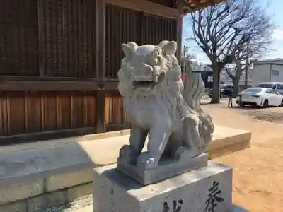 舞子六神社/まいこむの宮の狛犬
