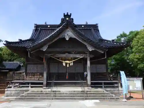 櫟原神社の本殿・本堂